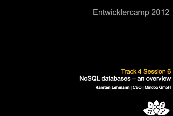 Image:English slides for my Entwicklercamp 2012 session about NoSQL databases